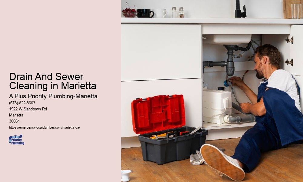 Drain And Sewer Cleaning in Marietta