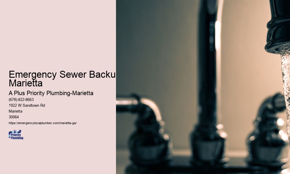 Emergency Sewer Backup Marietta